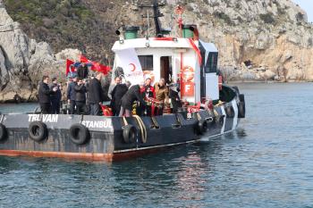 SS Kurtuluş commemoration event was held with the participation of Maritime Faculty.