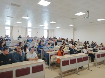 Orientation and Introduction meeting was held for the first year students of our department.