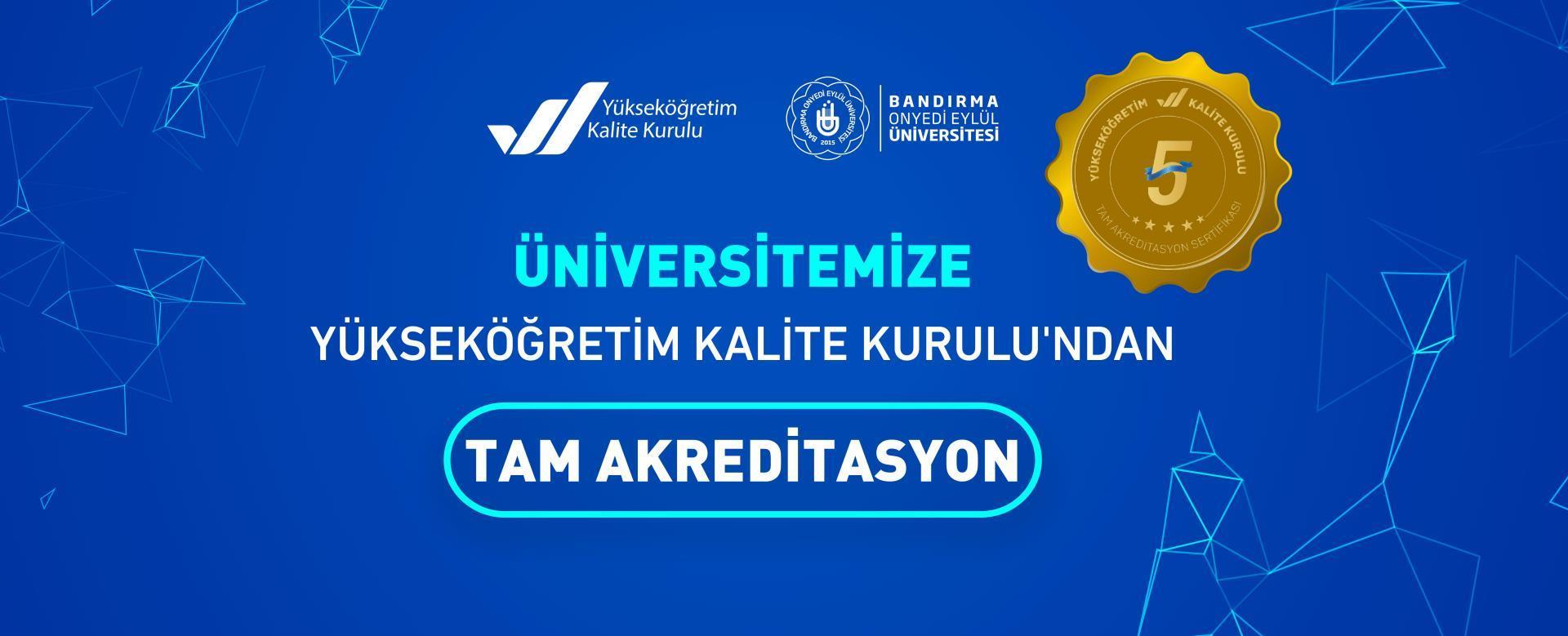 Kurumsal Akreditasyon
