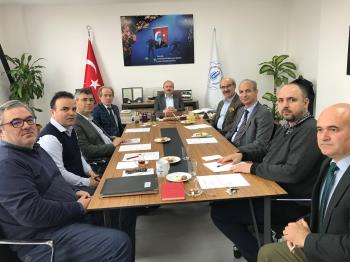Fakülte Yönetim Kurulumuz Rektörümüz sayın Süleyman ÖZDEMİR'in katılımı ile 20.03.2019 tarihinde toplandı.