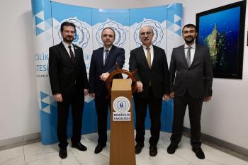 Denizcilik Fakültesi’nden Prof. Dr. Mustafa Sarı’ya Teşekkür ve Veda