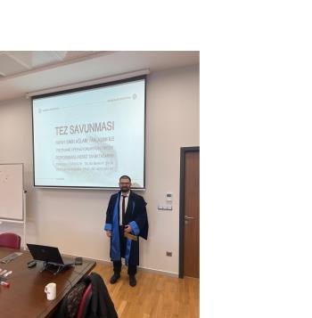 Bölümümüz Öğretim Elemanlarından Tolga Berkay Şirin Doktora Tezini Başarıyla Tamamladı