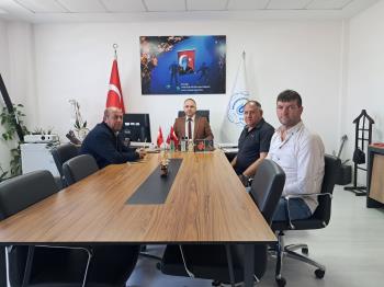 S. S. Karşıyaka Su Ürünleri Kooperatifi Yetkilileri, Fakültemizi Ziyaret Etti.