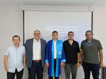 Ana Bilim Dalımız Tezli Yüksek Lisans Mezuniyet Tebriği