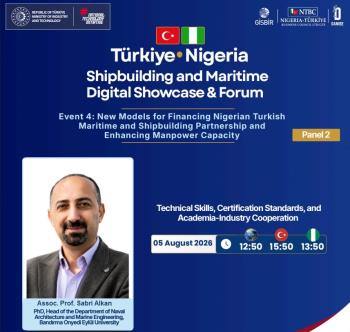 Our Faculty Member Participated in the Türkiye–Nigeria Maritime Forum
